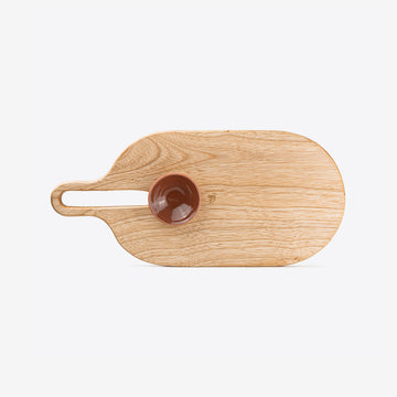 Oak Wood Serving Board Medium by Wolf Miu