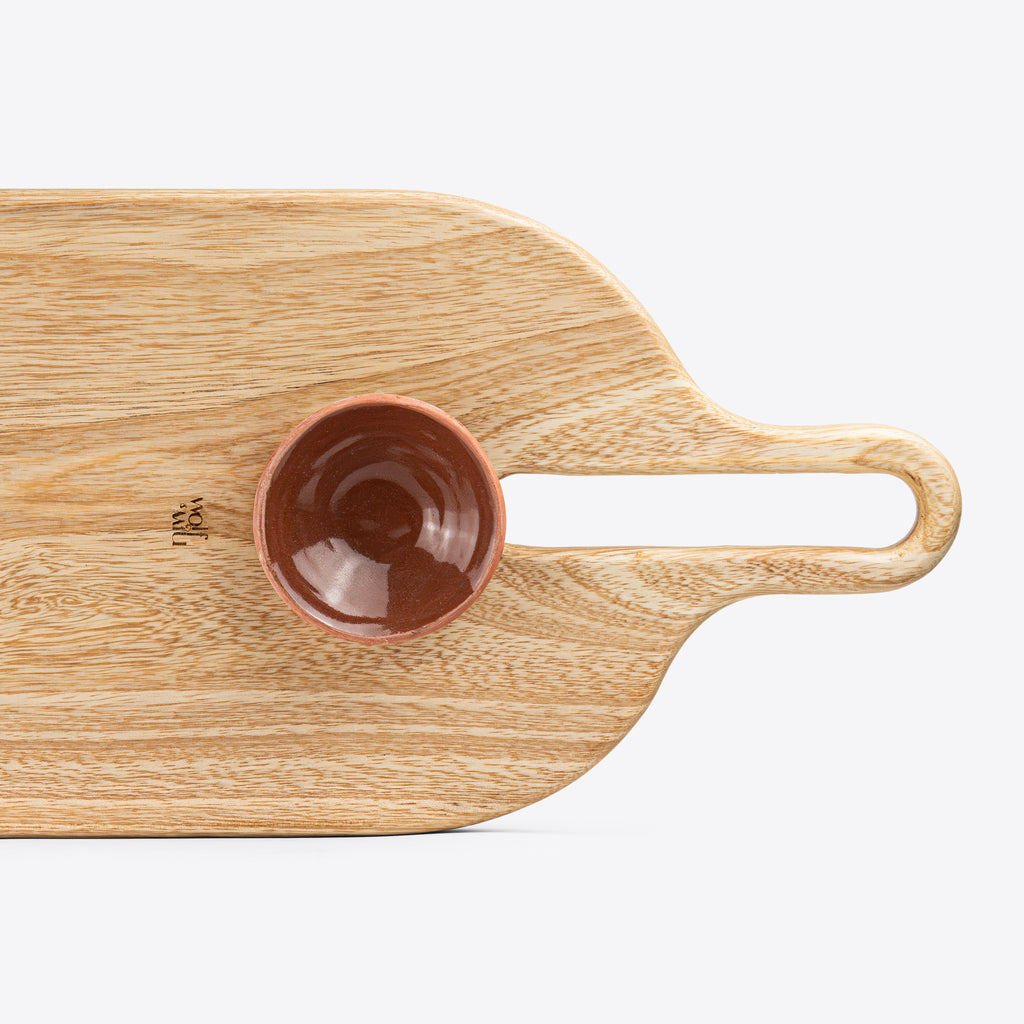 Oak Wood Serving Board Medium by Wolf Miu