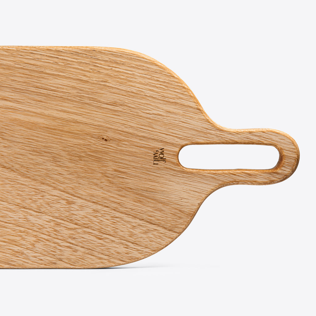 Oak Wood Serving Board Small by Wolf Miu