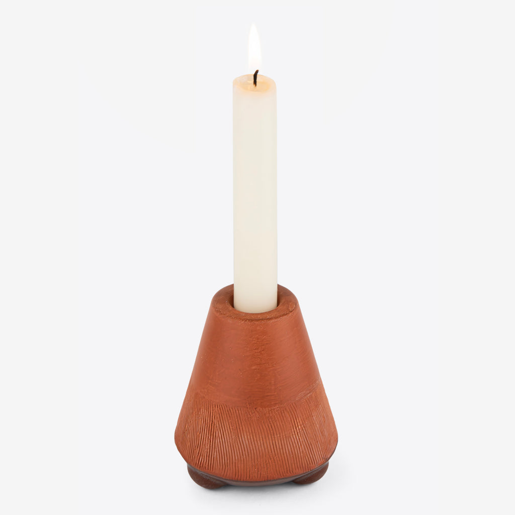 Candle Holder Rocket Rojo Collection by Wolf Miu