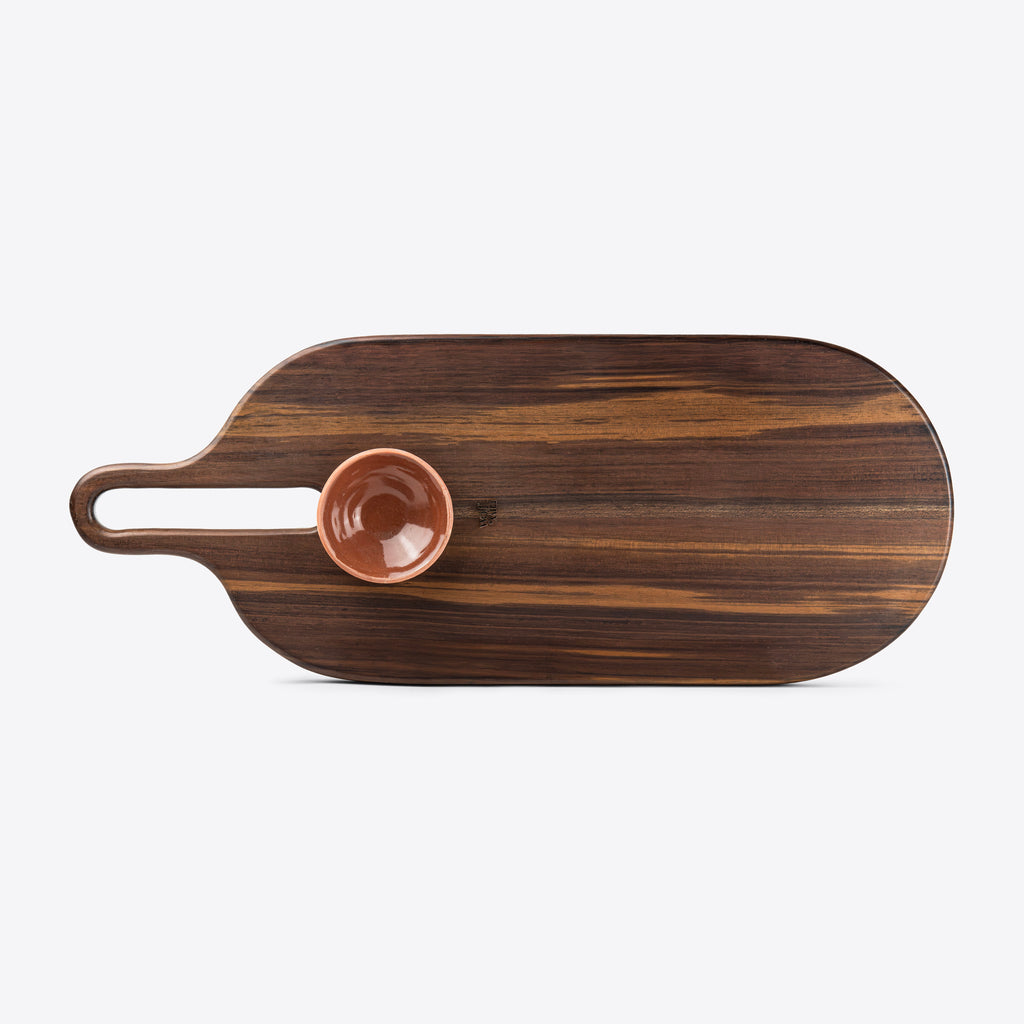 Walnut Wood Serving Board Medium by Wolf Miu