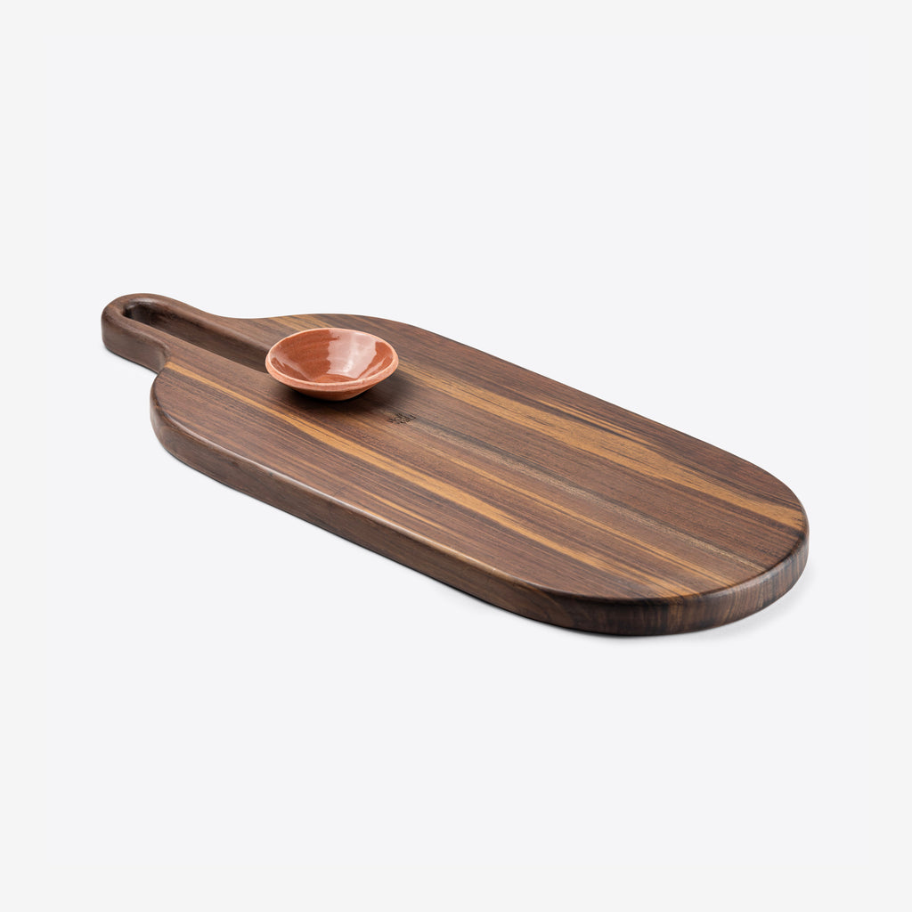 Walnut Wood Serving Board Medium by Wolf Miu