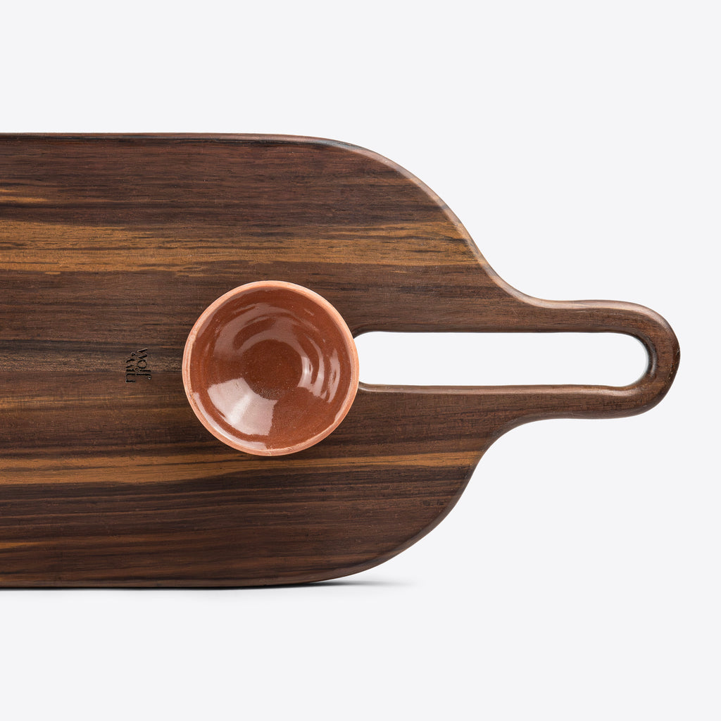 Walnut Wood Serving Board Medium by Wolf Miu